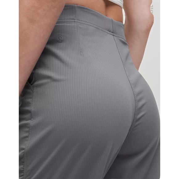 Lululemon Dance Studio Slim-Fit High-Rise Flared Pant Women’s Size L Solar Gray - Picture 5 of 11